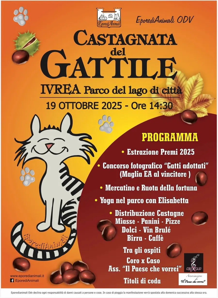 Locandina: Castagnata del Gattile